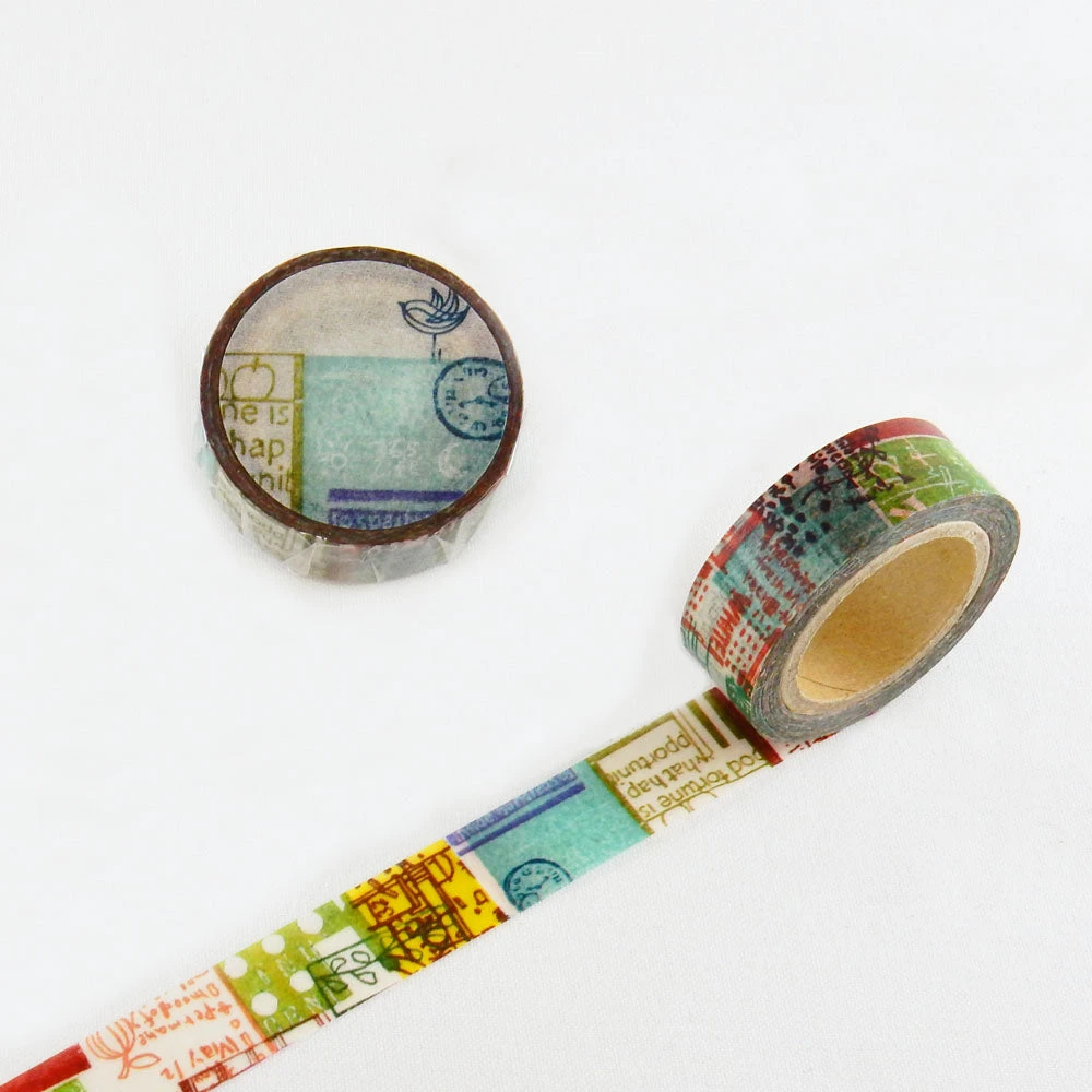 Round Top - Chamil Garden Design Washi Tape 5 Round Top - Chamil Garden Design Washi Tape