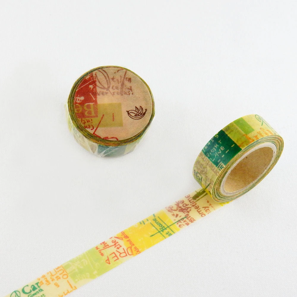 Round Top - Chamil Garden Design Washi Tape 7 Round Top - Chamil Garden Design Washi Tape