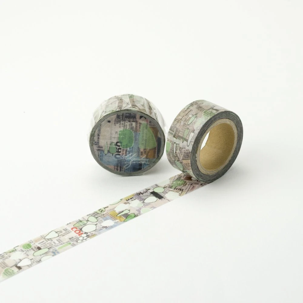 Round Top - Chamil Garden Design Washi Tape 18 Round Top - Chamil Garden Design Washi Tape