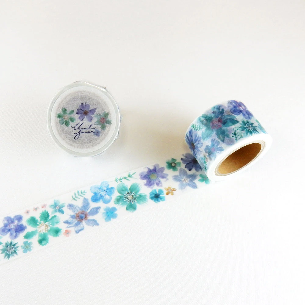 Round Top - Chamil Garden Design Washi Tape 20 Round Top - Chamil Garden Design Washi Tape