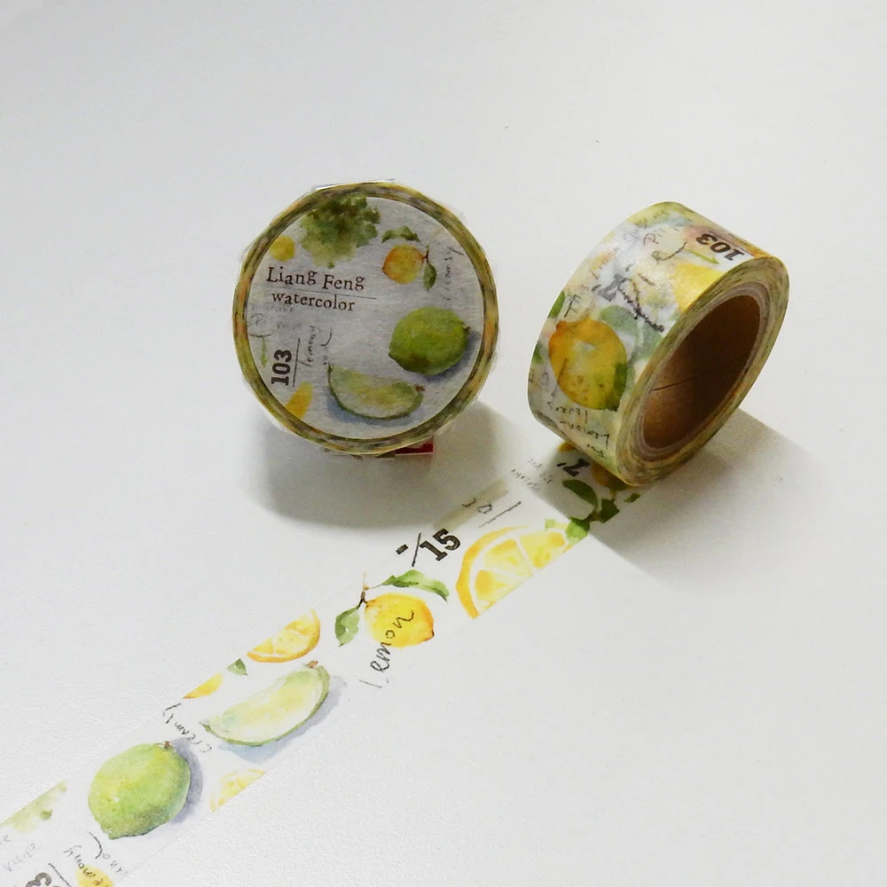 Round Top - Liang Feng Design Washi Tape 6 Round Top - Liang Feng Design Washi Tape