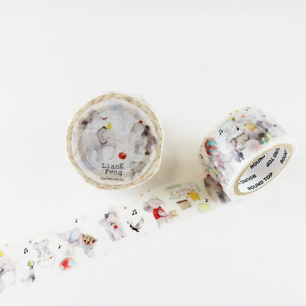 Round Top - Liang Feng Design Washi Tape 18 Round Top - Liang Feng Design Washi Tape
