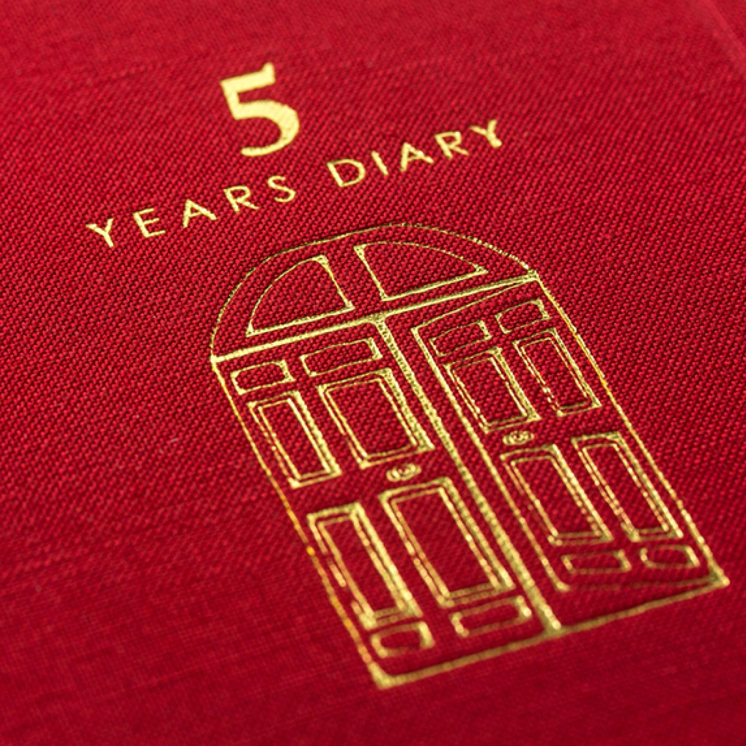 Journals Midori - Daily Journal - 5 Years - Red 5 Journals Midori - Daily Journal - 5 Years - Red