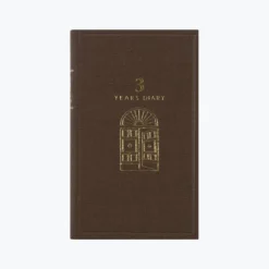 Journals Midori - Daily Journal - 3 Years - Brown
