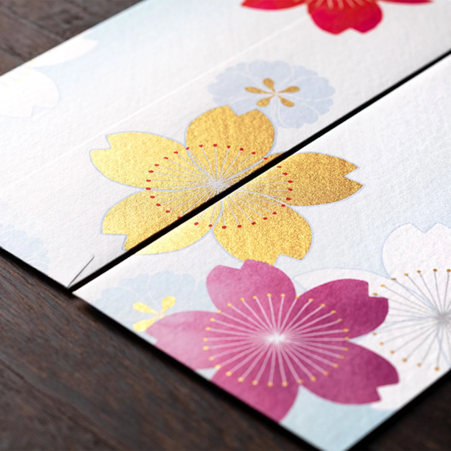 Midori - Letter Set - Kami - Blue Blossom 8 Midori - Letter Set - Kami - Blue Blossom