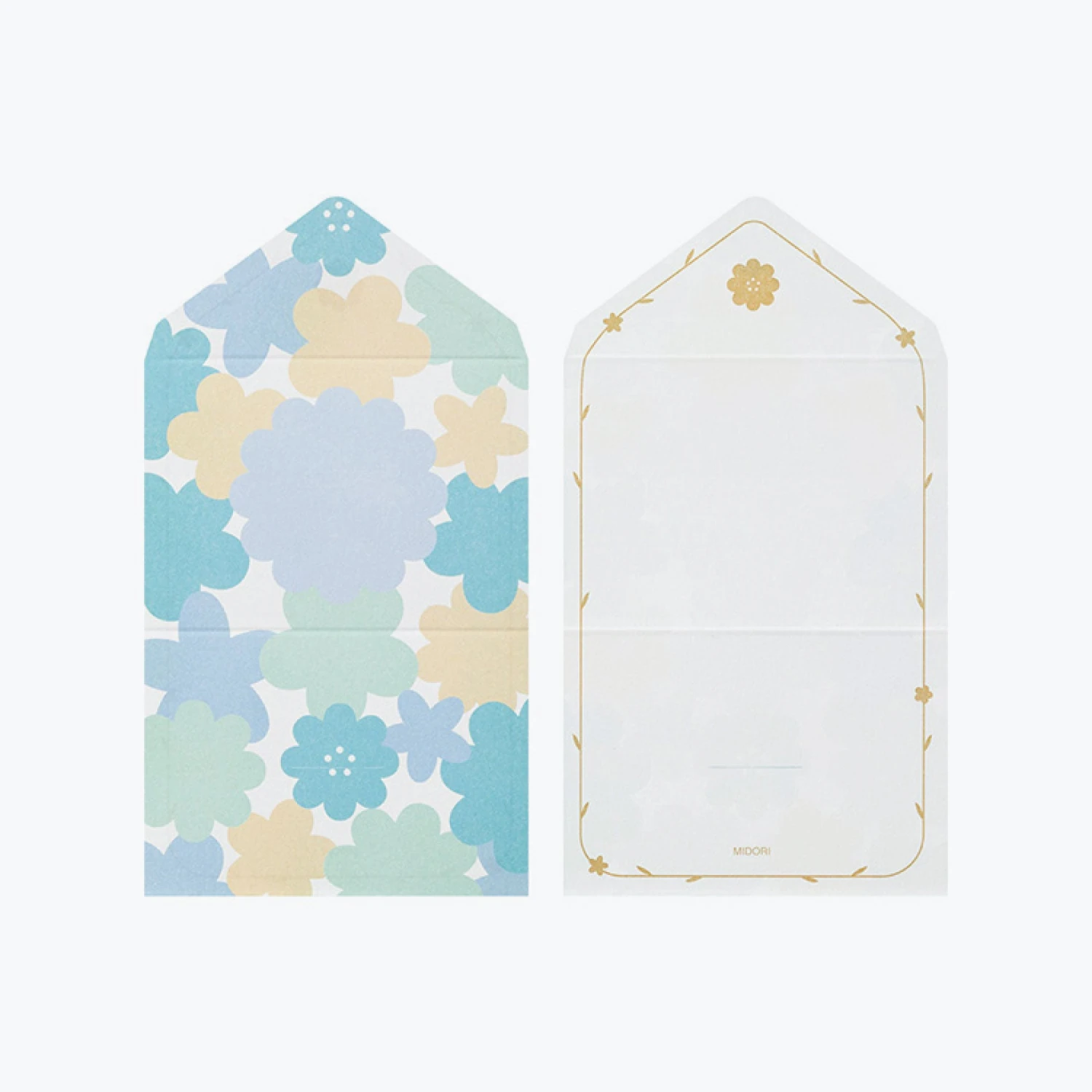 Midori JP Letter Sets Midori - Letter Set - Mini - Floral 4 Midori JP Letter Sets Midori - Letter Set - Mini - Floral