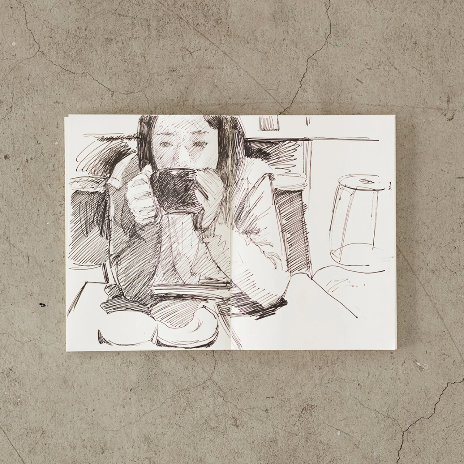 Notebooks Midori - Notebook - MD Paper - B6 Slim - Cotton 4 Notebooks Midori - Notebook - MD Paper - B6 Slim - Cotton