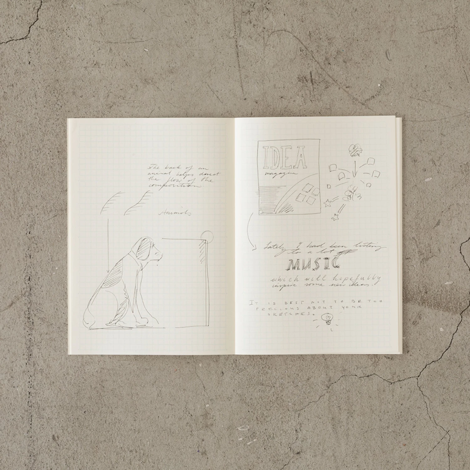 Midori - Notebook - MD Paper - Light - A5 - Grid Notebooks 4 Midori - Notebook - MD Paper - Light - A5 - Grid Notebooks