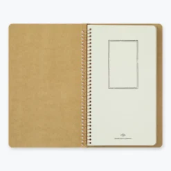 Midori - Notebook - Spiral Ring - A5 Slim - DW Kraft Paper