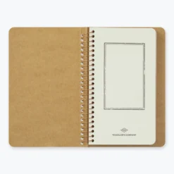 Midori - Notebook - Spiral Ring - A6 Slim - DW Kraft Paper