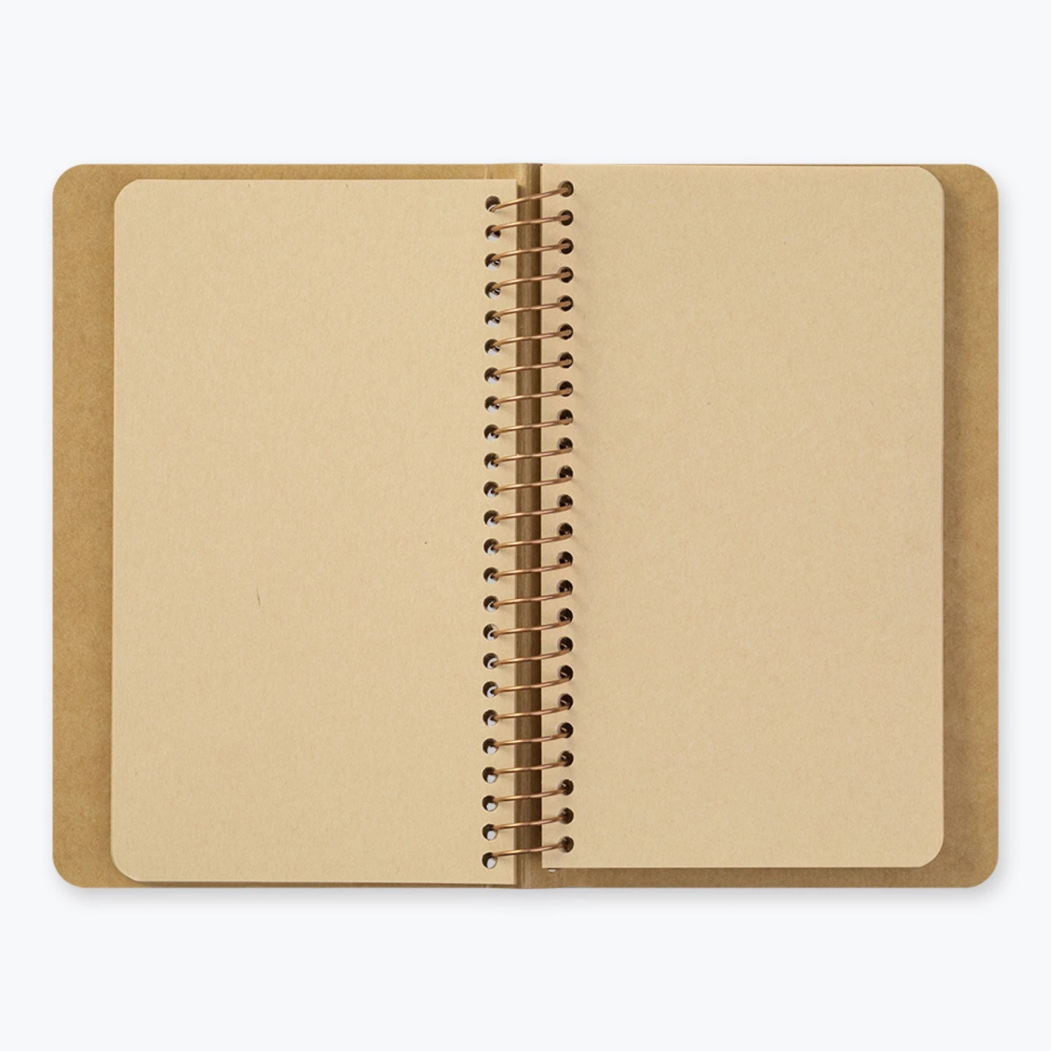 Midori - Notebook - Spiral Ring - A6 Slim - DW Kraft Paper 5 Midori - Notebook - Spiral Ring - A6 Slim - DW Kraft Paper
