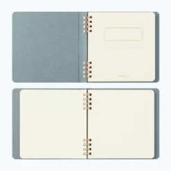 Midori - Notebook - Stamp Series - Blue Notebooks
