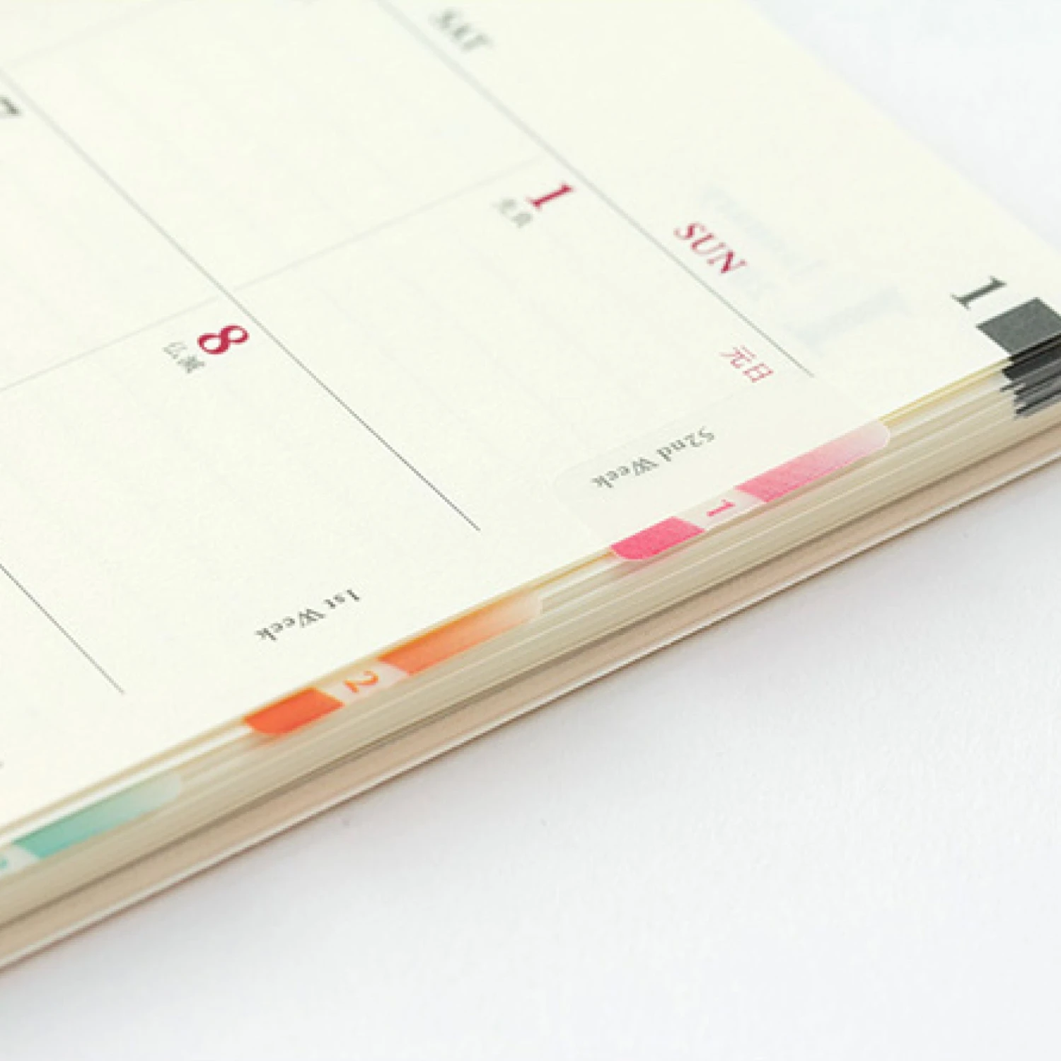 Midori JP Midori - Planner Sticker - Index Labels - Pattern - Colour 5 Midori JP Midori - Planner Sticker - Index Labels - Pattern - Colour