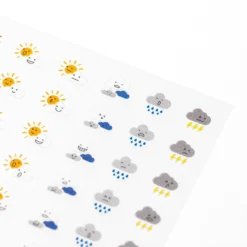 Midori JP Midori - Planner Sticker - Seal Collection - Weather Planner Stickers