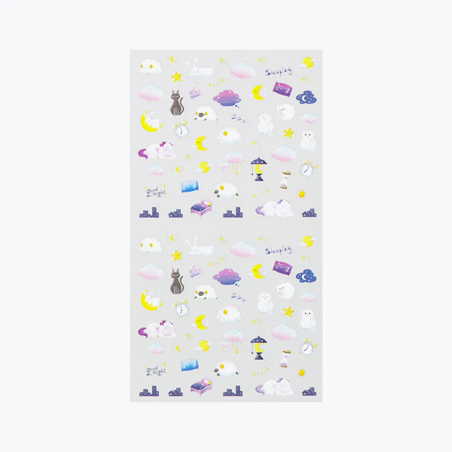 Midori JP Planner Stickers Midori - Planner Sticker - Seal Collection - Night 5 Midori JP Planner Stickers Midori - Planner Sticker - Seal Collection - Night