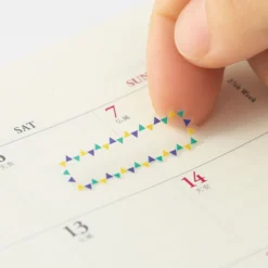 Midori JP Midori - Planner Sticker - Seal Collection - Border Colour Planner Stickers 9 Midori JP Midori - Planner Sticker - Seal Collection - Border Colour Planner Stickers