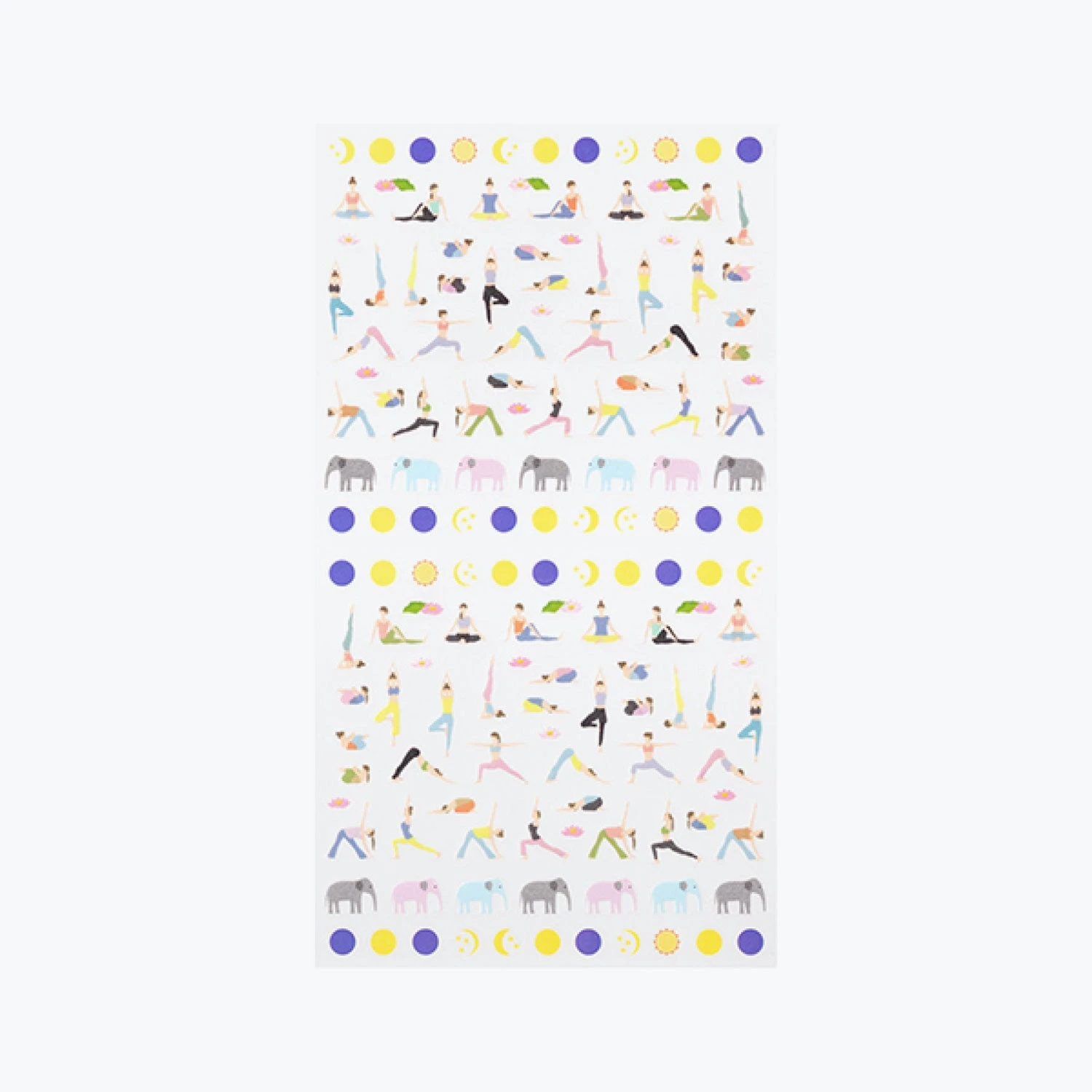 Midori JP Planner Stickers Midori - Planner Sticker - Seal Collection - Yoga 5 Midori JP Planner Stickers Midori - Planner Sticker - Seal Collection - Yoga