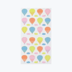 Midori JP Midori - Planner Sticker - Seal Collection - Hot Air Balloons
