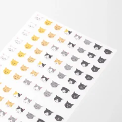 Midori JP Midori - Planner Sticker - Seal Collection - Cats