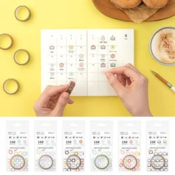 Midori JP Midori - Sticker Seal - Date Collection - House 9 Midori JP Midori - Sticker Seal - Date Collection - House