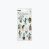 Midori - Sticker Seal - Point Marker - Cactus 1 Midori - Sticker Seal - Point Marker - Cactus