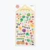 Midori JP Midori - Sticker Seal - Sticker Marché - Vegetables Planner Stickers