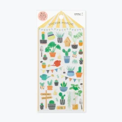 Midori JP Planner Stickers Midori - Sticker Seal - Sticker Marché - Cactus
