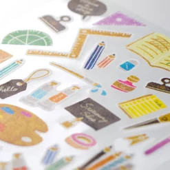Midori JP Planner Stickers Midori - Sticker Seal - Sticker Marché - Stationery