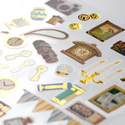 Midori JP Midori - Sticker Seal - Sticker Marché - Antiques Planner Stickers