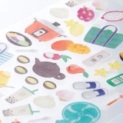 Midori JP Midori - Sticker Seal - Sticker Marché - Taiwan 8 Midori JP Midori - Sticker Seal - Sticker Marché - Taiwan