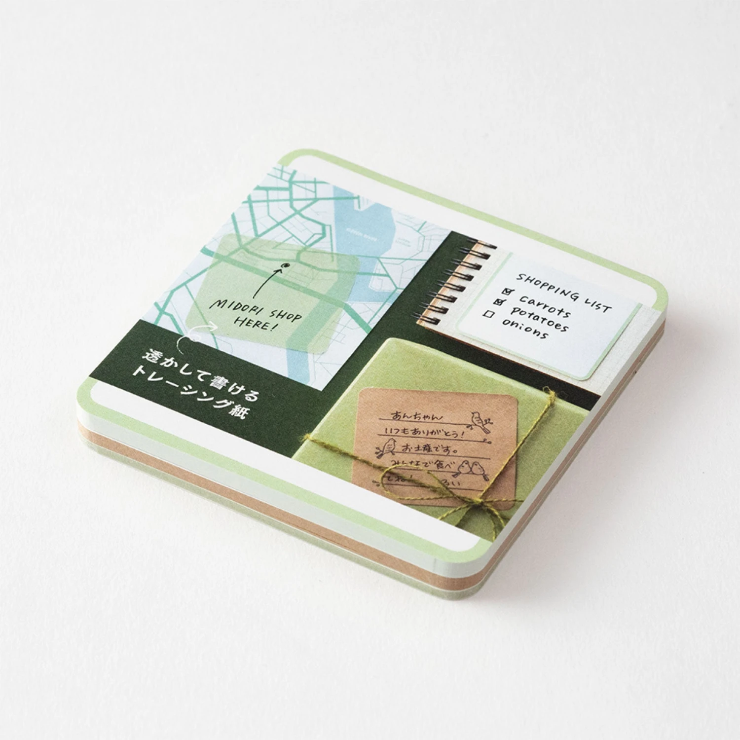 New Arrivals Midori - Notepad - Sticky Notes - Green 4 New Arrivals Midori - Notepad - Sticky Notes - Green