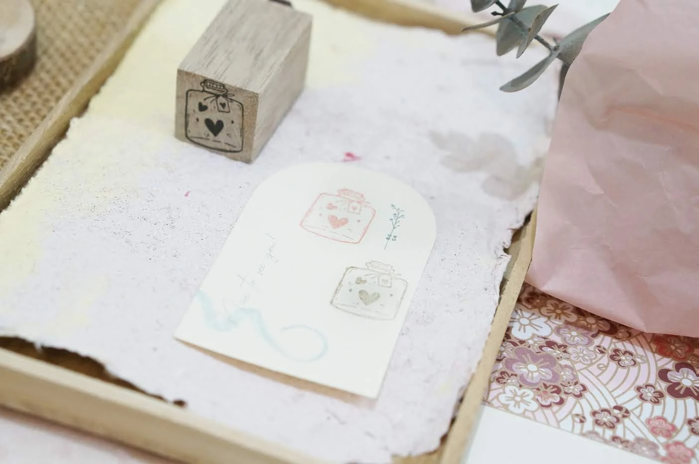 Black Milk Project - Stamp - Mini Jar (Love) New Arrivals 3 Black Milk Project - Stamp - Mini Jar (Love) New Arrivals