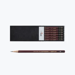 Wooden Pencils Mitsubishi - Pencil - Hi-Uni (Various Grades) - Box Of 12