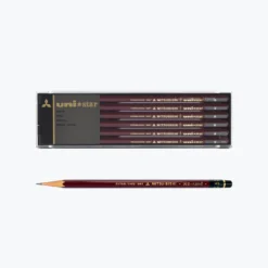 Wooden Pencils Mitsubishi - Pencil - Uni-star (HB) - Box Of 12