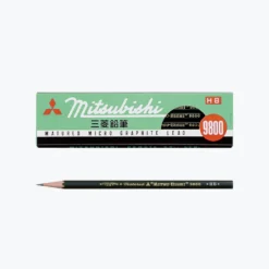 Mitsubishi - Pencil - 9800 (Various Grades) - Box Of 12 Wooden Pencils