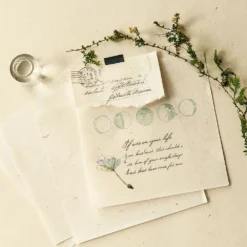 MU Lifestyle - Natural Textured Paper - #03 Planner Stickers