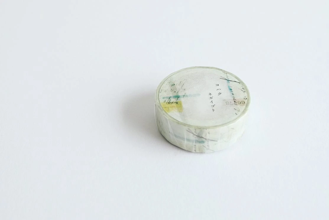 Yohaku - Washi Tape - Negaigoto 5 Yohaku - Washi Tape - Negaigoto