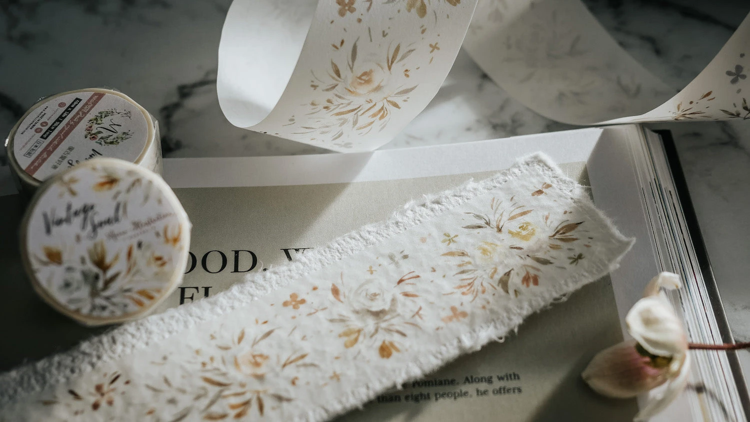 Meow Illustration - Washi Tape - Vintage Soul 5 Meow Illustration - Washi Tape - Vintage Soul