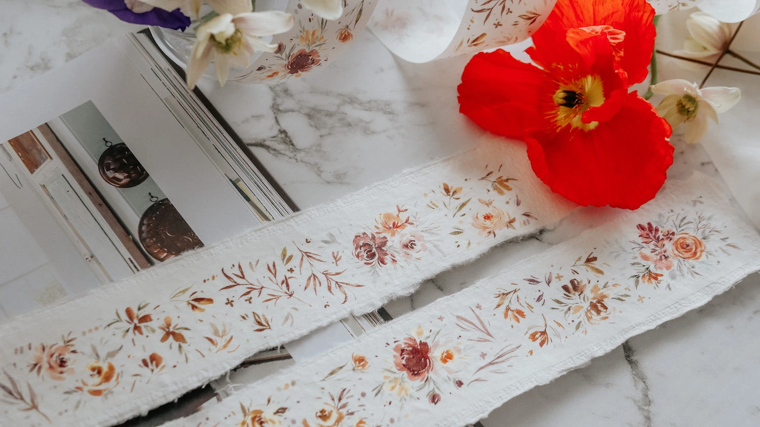 Meow Illustration - Washi Tape - Dark Chocolate 6 Meow Illustration - Washi Tape - Dark Chocolate