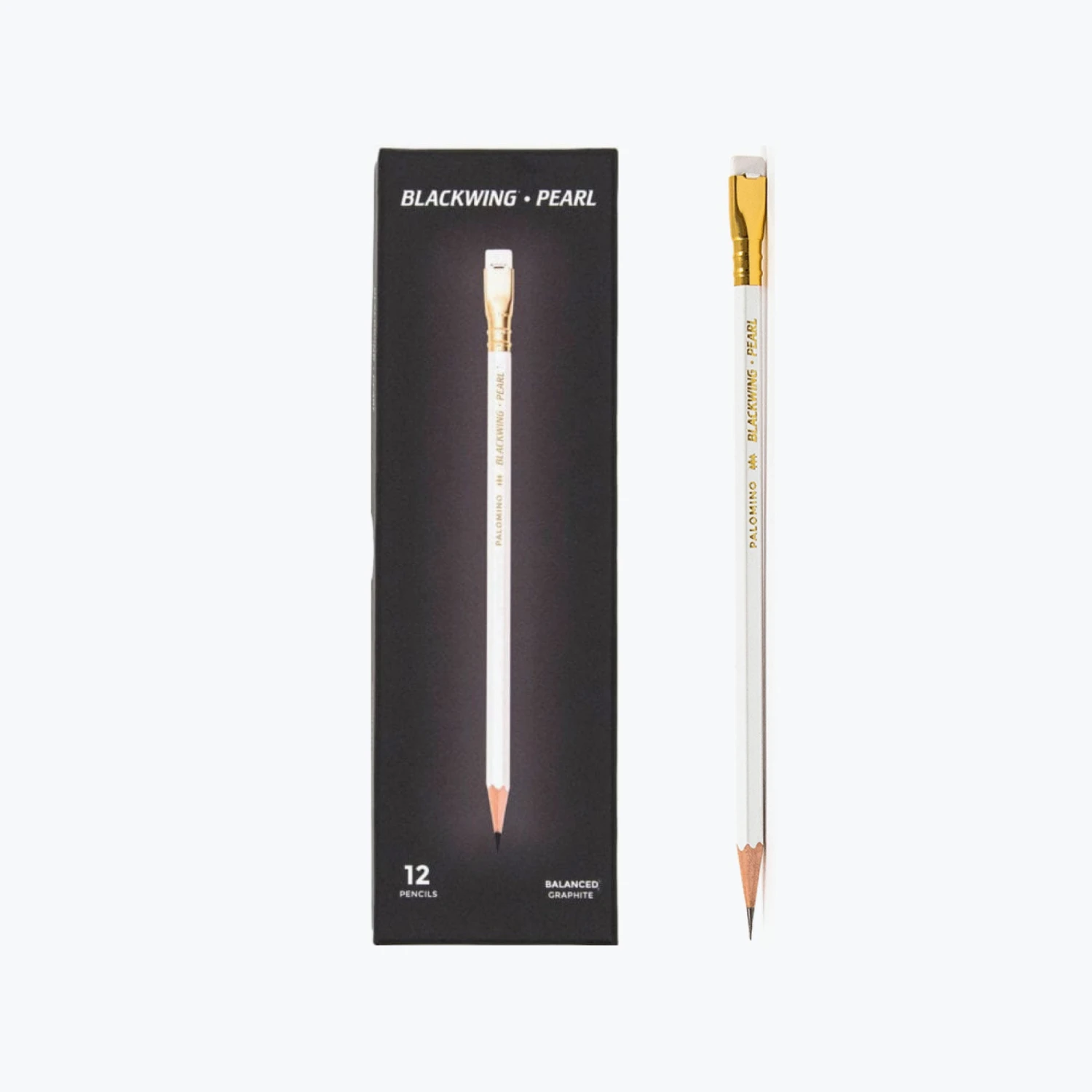 Palomino Blackwing - Pencil - Blackwing Pearl - Box Of 12 (New Packaging) Wooden Pencils 3 Palomino Blackwing - Pencil - Blackwing Pearl - Box Of 12 (New Packaging) Wooden Pencils