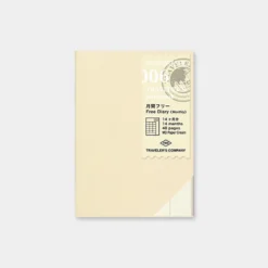 Traveler's Company - Inserts - Passport - 006 Free Diary (Monthly) Notebooks