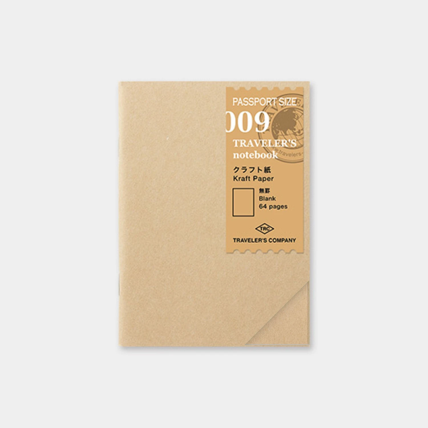 Traveler's Company - Inserts - Passport - 009 Kraft Paper Notebooks 3 Traveler's Company - Inserts - Passport - 009 Kraft Paper Notebooks
