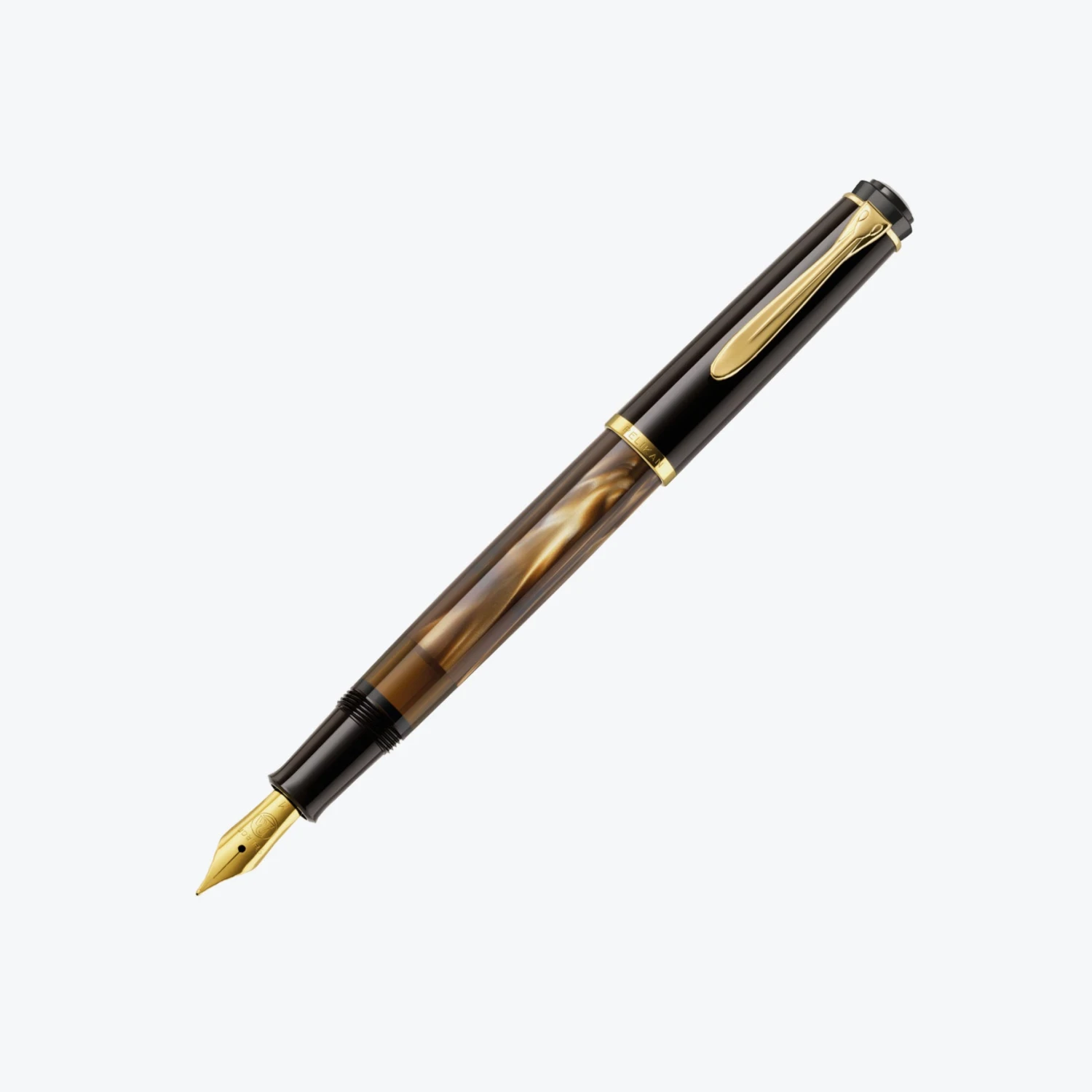 Pelikan - Classic M200 Fountain Pen - Marble Brown Fountain Pens 3 Pelikan - Classic M200 Fountain Pen - Marble Brown Fountain Pens