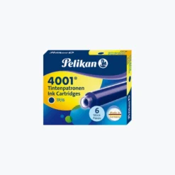 Pelikan - Fountain Pen Ink - Cartridges - 4001 - Royal Blue Fountain Pen Inks