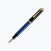 Fountain Pens Pelikan - Souverän M600 Fountain Pen - Black-Blue 1 Fountain Pens Pelikan - Souverän M600 Fountain Pen - Black-Blue