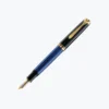 Fountain Pens Pelikan - Souverän M400 Fountain Pen - Black-Blue 1 Fountain Pens Pelikan - Souverän M400 Fountain Pen - Black-Blue