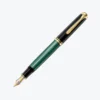 Pelikan - Souverän M800 Fountain Pen - Black-Green Fountain Pens 2 Pelikan - Souverän M800 Fountain Pen - Black-Green Fountain Pens