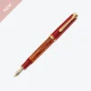 Fountain Pens Pelikan - Souverän M600 Fountain Pen - Tortoiseshell Red (Limited Edition)