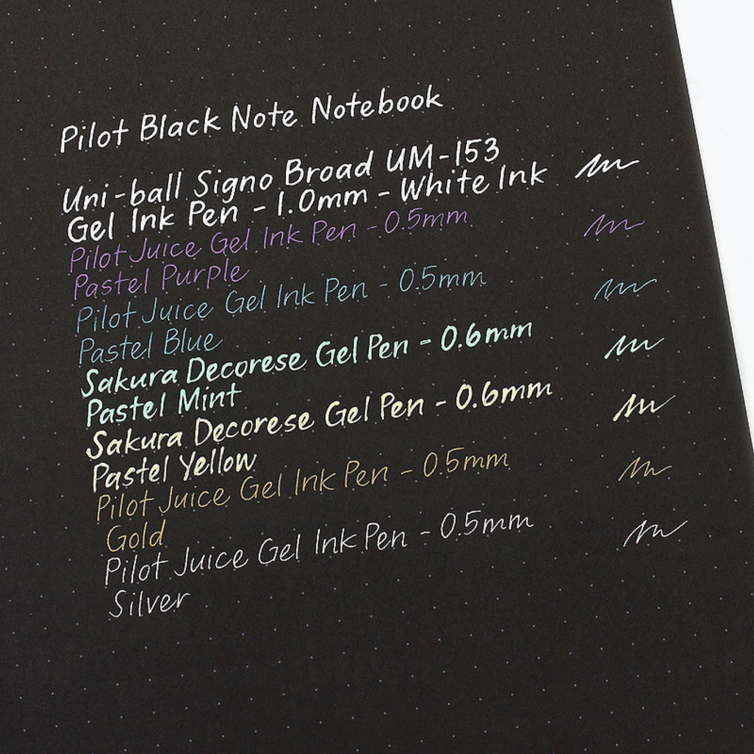 Pilot JP Pilot - Notebook - Black Series - B5 (Dot Grid) 4 Pilot JP Pilot - Notebook - Black Series - B5 (Dot Grid)