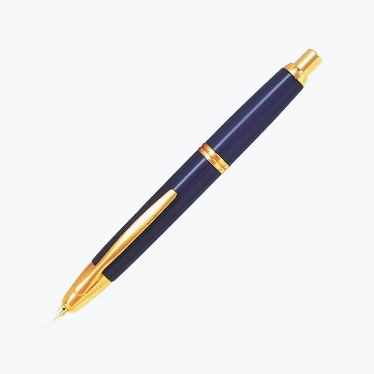 Pilot - Fountain Pen - Capless - Blue (Gold Trim) 3 Pilot - Fountain Pen - Capless - Blue (Gold Trim)
